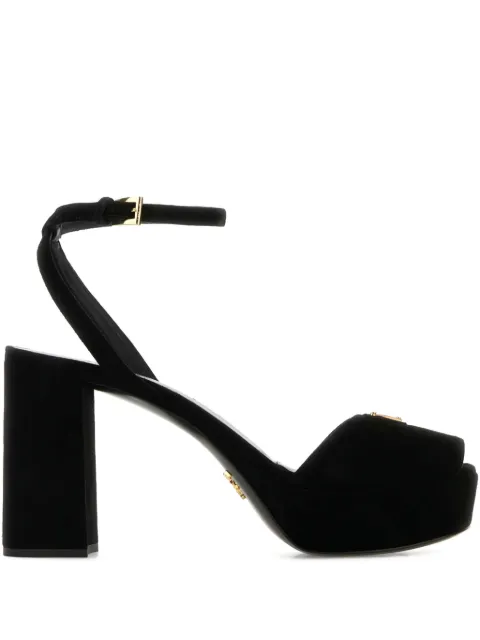 Prada 115mm platform ankle-strap sandals