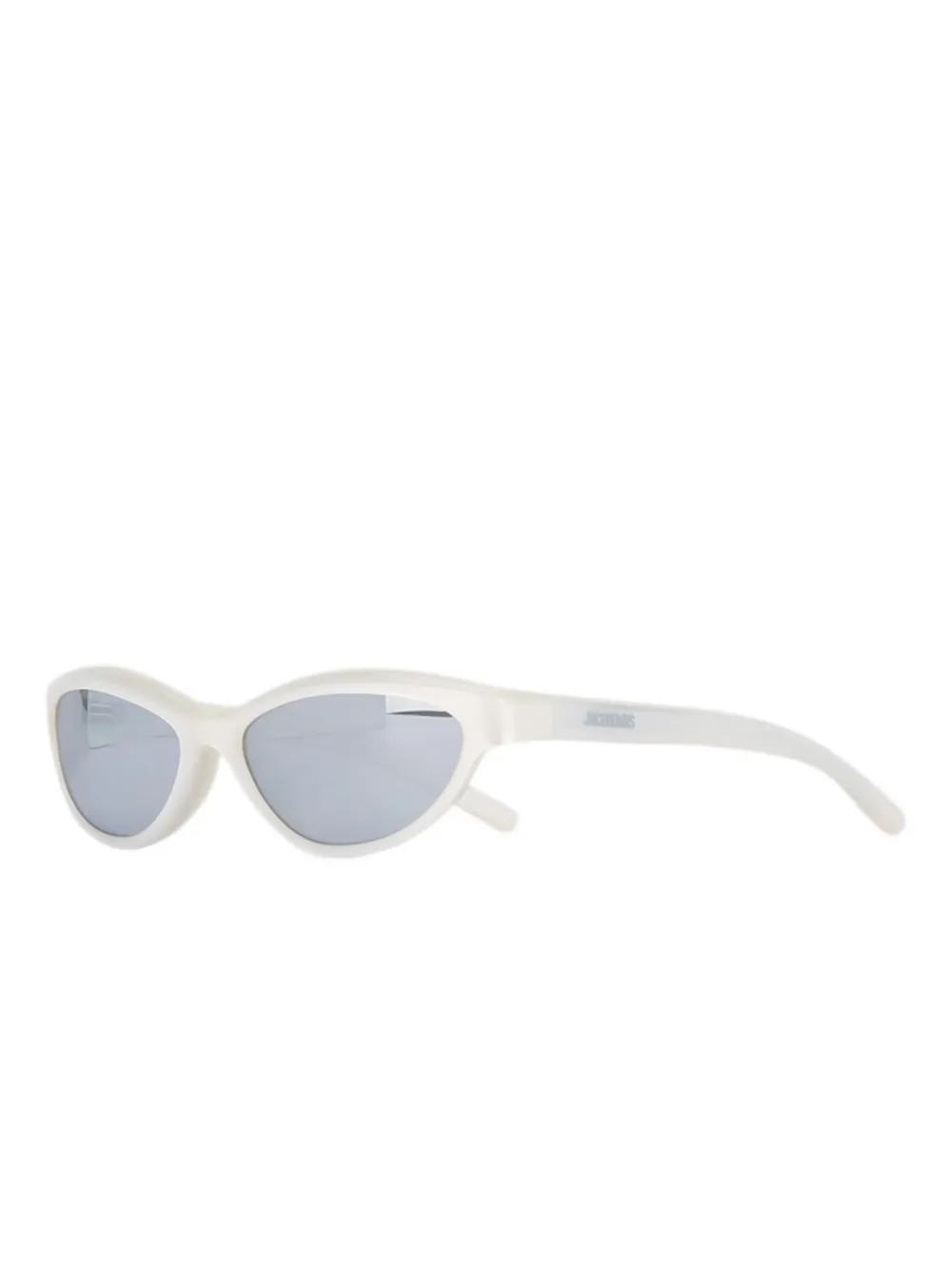 Jacquemus The Curvo cat-eye sunglasses Beige