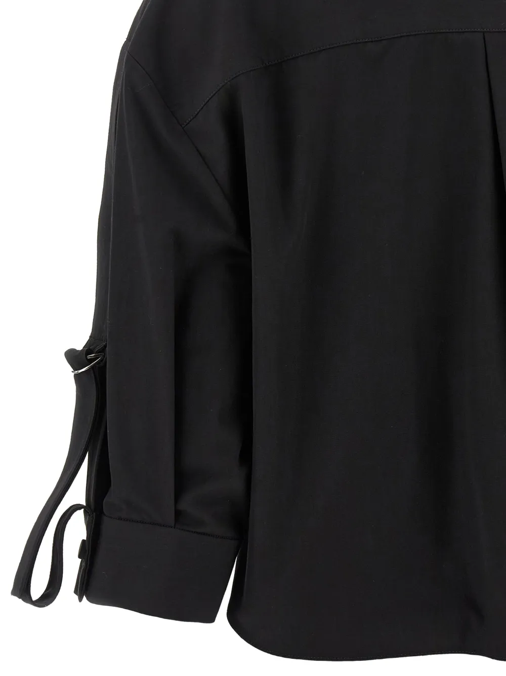 Giovanni Bedin Button-fastening Strap-detail Shirt In Black