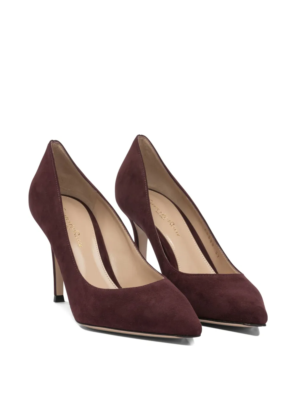 Gianvito Rossi pointed-toe stiletto pumps Brown