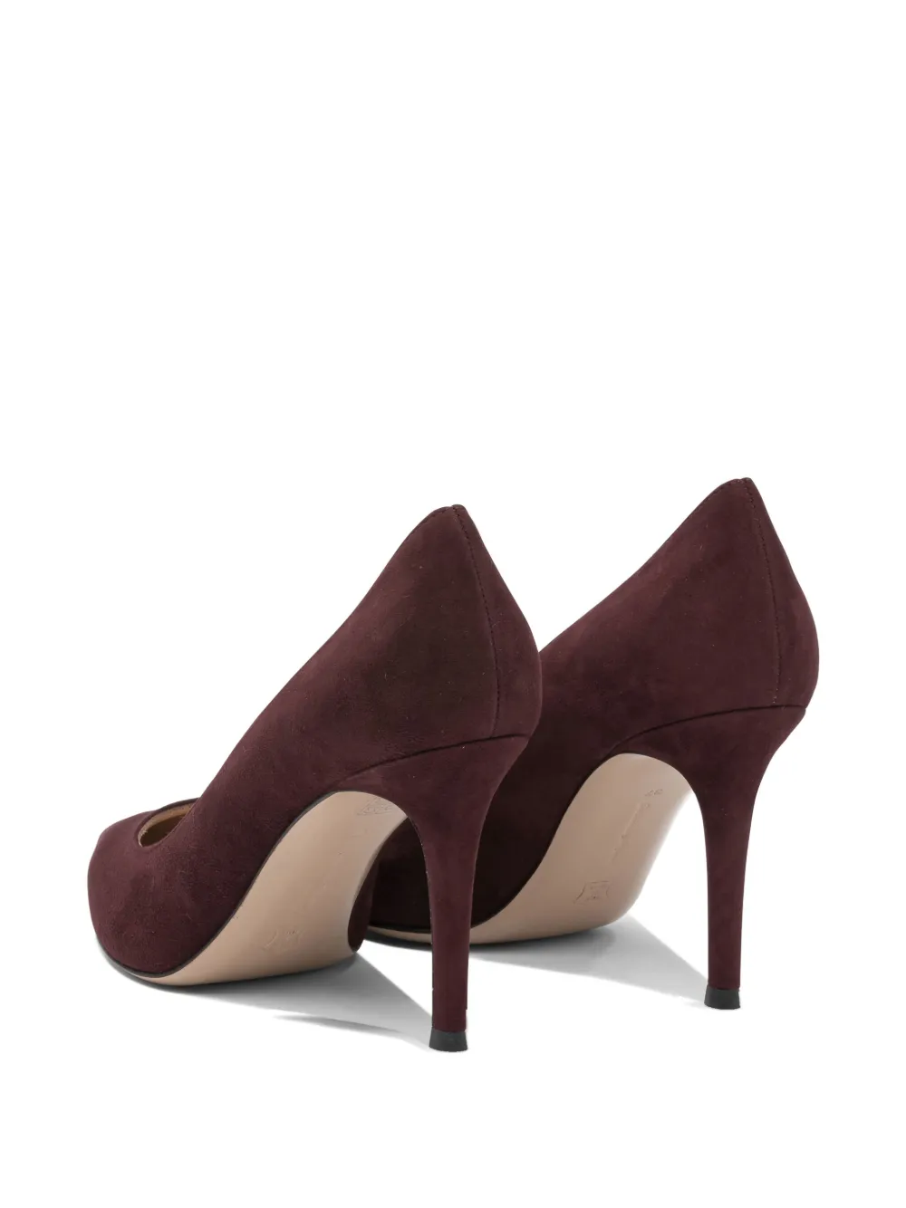 Gianvito Rossi pointed-toe stiletto pumps Brown