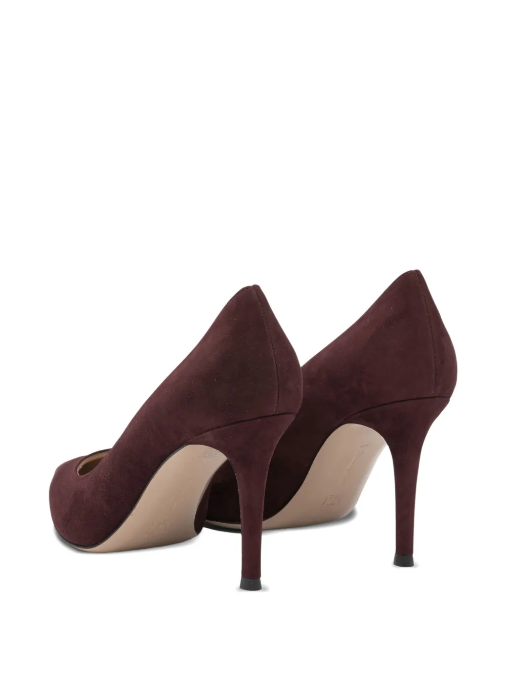 Gianvito Rossi pointed-toe stiletto pumps Brown