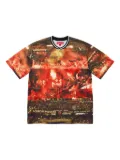 Supreme Venci Per Noi soccer jersey T-shirt - Red