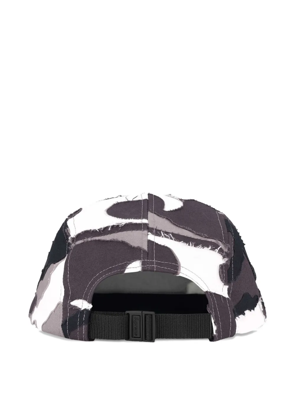 Supreme Camo-print Cap In Gray