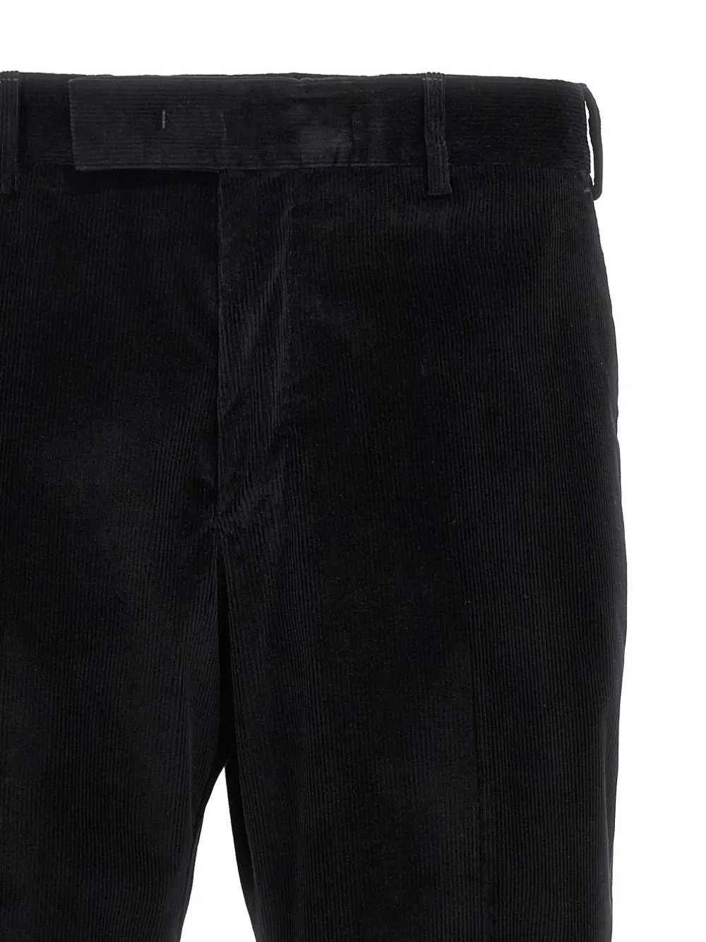 PT Torino Ribfluwelen broek Zwart