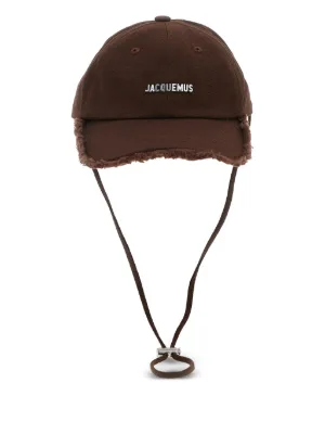 Jacquemus フリンジ キャップ | グリーン | FARFETCH JP