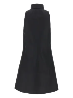 ワンピース GIOVANNI BEDIN Plisse detail mini dress Black GIOVANNI BEDIN Mini Dress With Pleated Hem Black | Mini Jurken