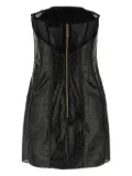 Elisabetta Franchi crocodile-print mini dress - Black
