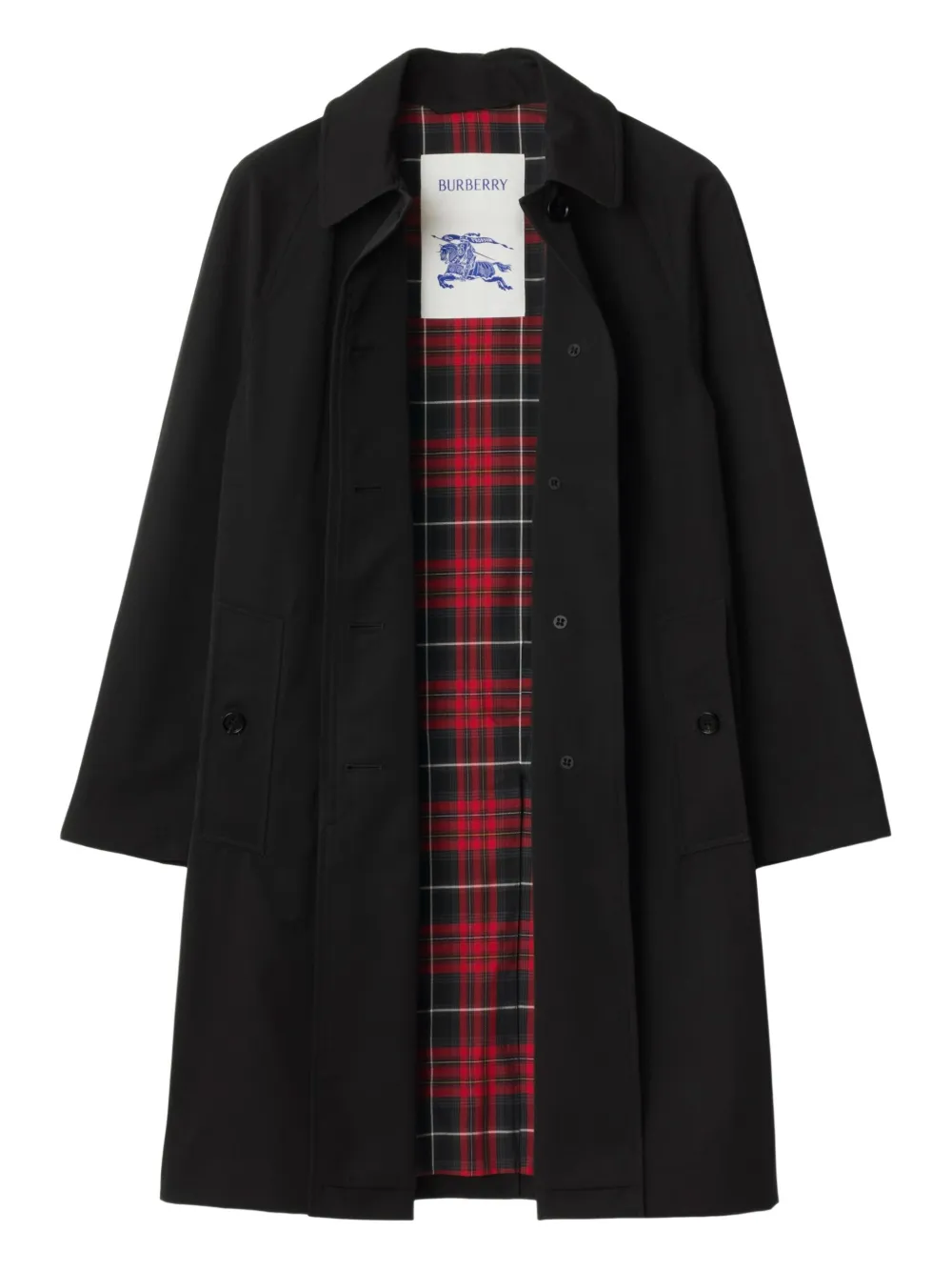 Burberry Camden Herritage Car trenchcoat Zwart