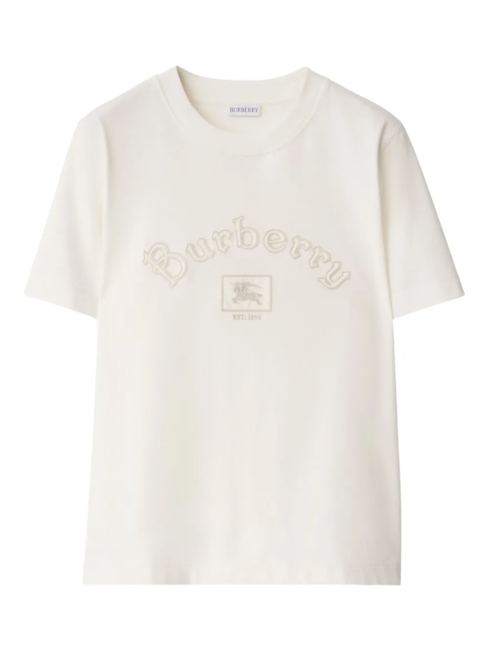 Burberry Gothic logo cotton T-shirt | White | Image 1