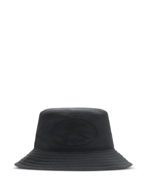 Burberry knight-detail reversible bucket hat