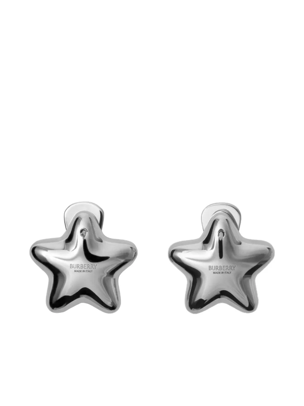 Burberry Star-motif Earrings In Metallic