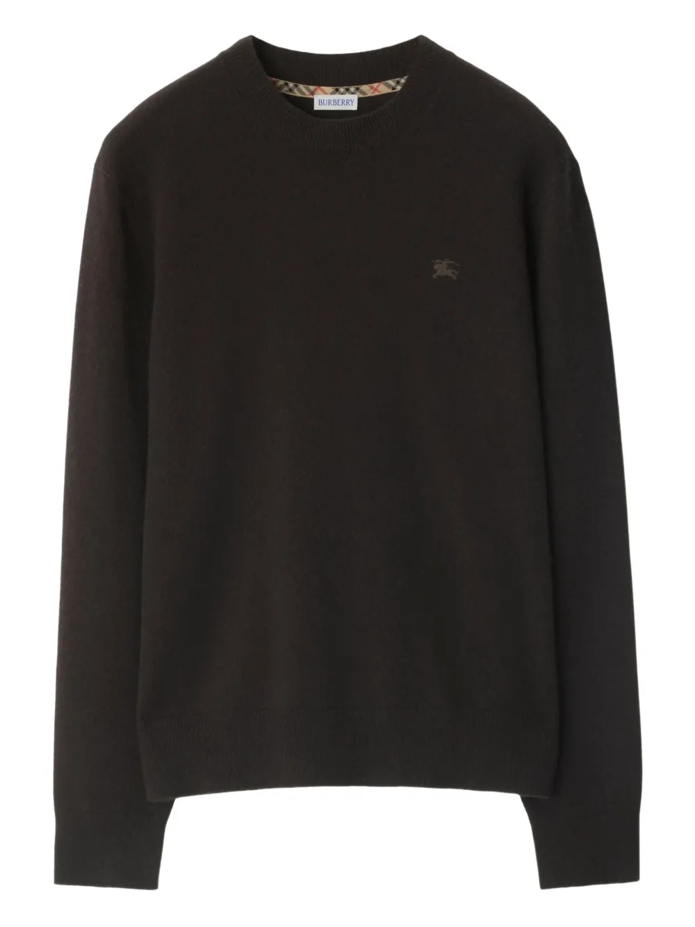 Burberry embroidered cashmere-blend sweater Bruin
