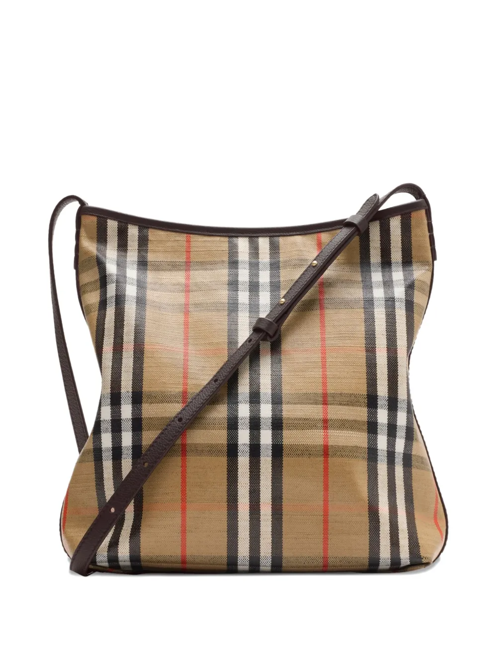 Burberry Highlands check-pattern tote bag Beige