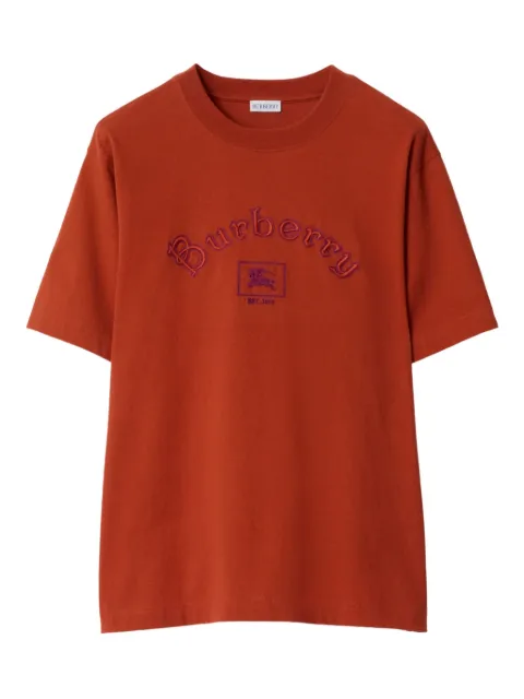 Burberry equestrian-print logo T-shirt