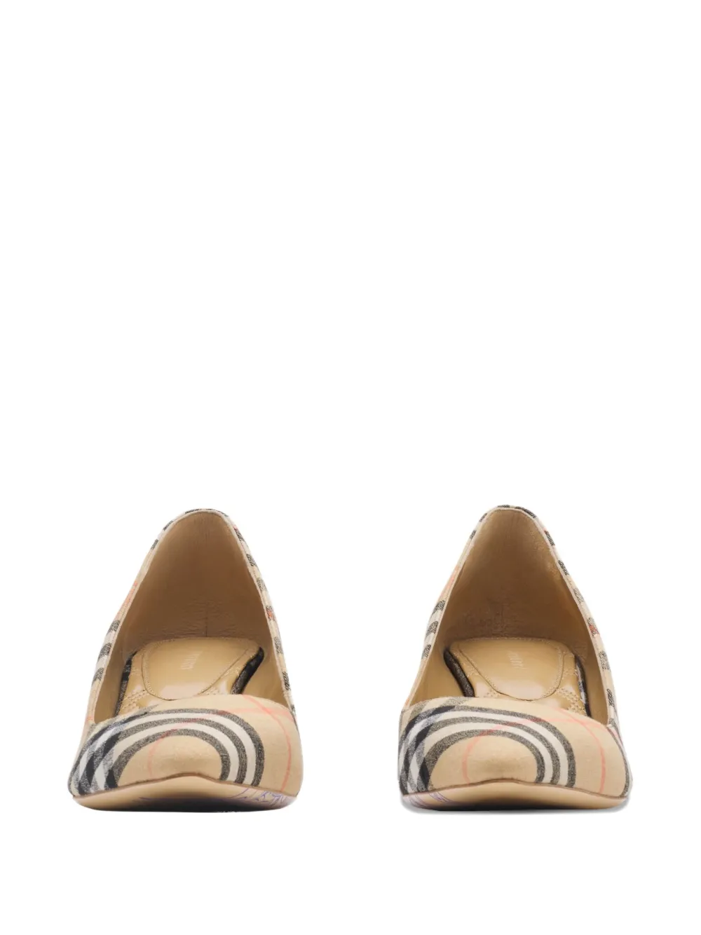 Burberry 55mm Check Dame pumps Neutrals