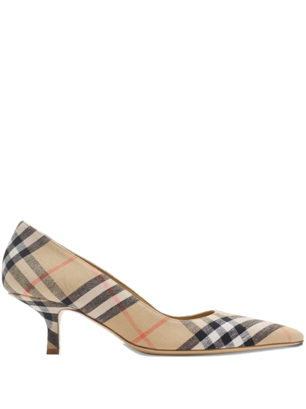Burberry 55mm Check Dame pumps Neutrals