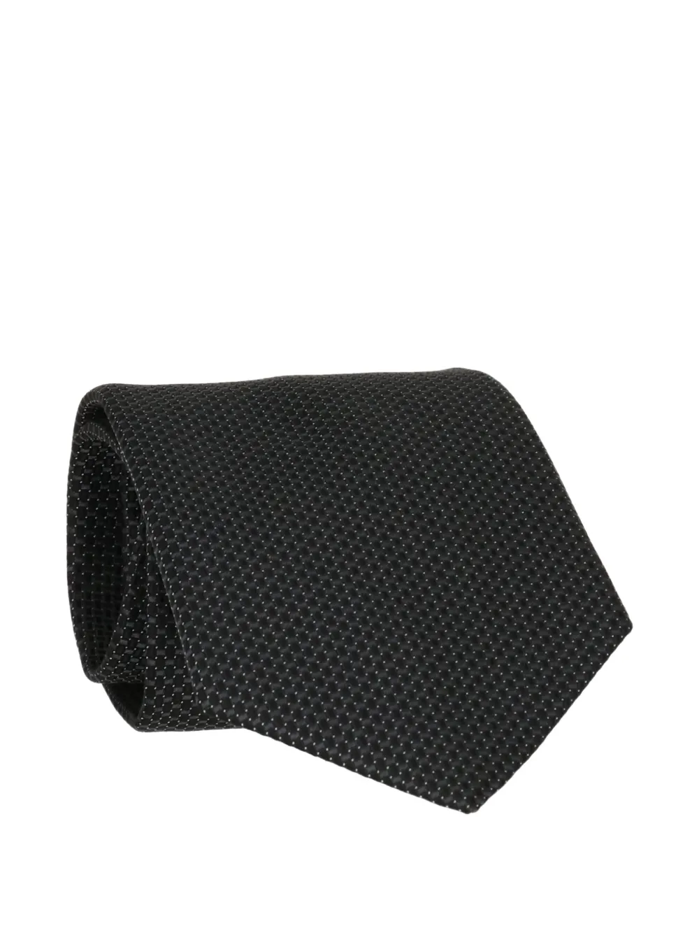 Scotch & Soda Getextureerde stropdas Zwart