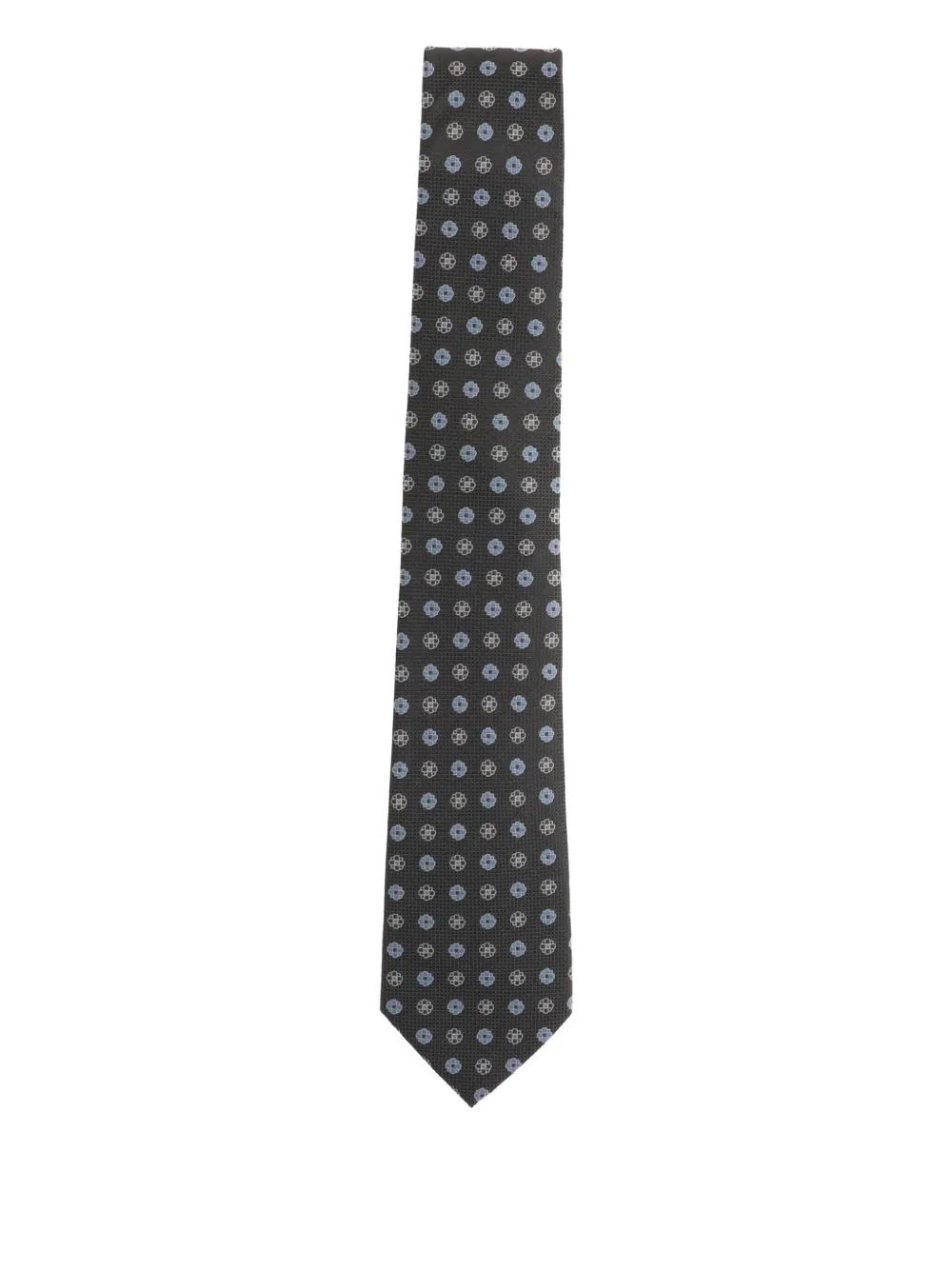 Scotch & Soda floral-pattern tie Grijs