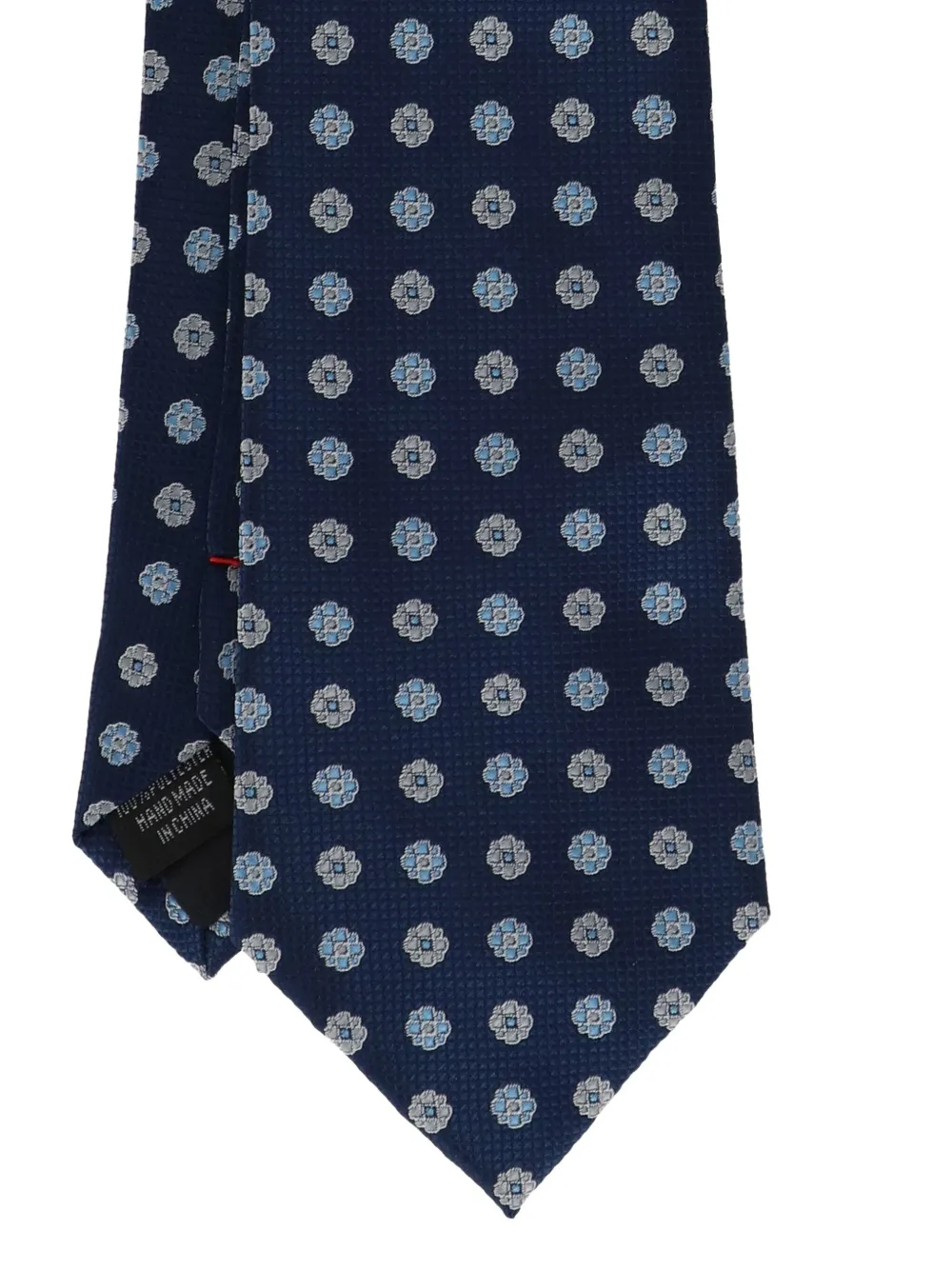 Scotch & Soda Stropdas met bloemenprint Blauw