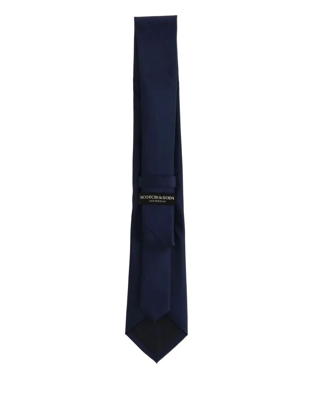 Scotch & Soda pointed-tip tie Blauw