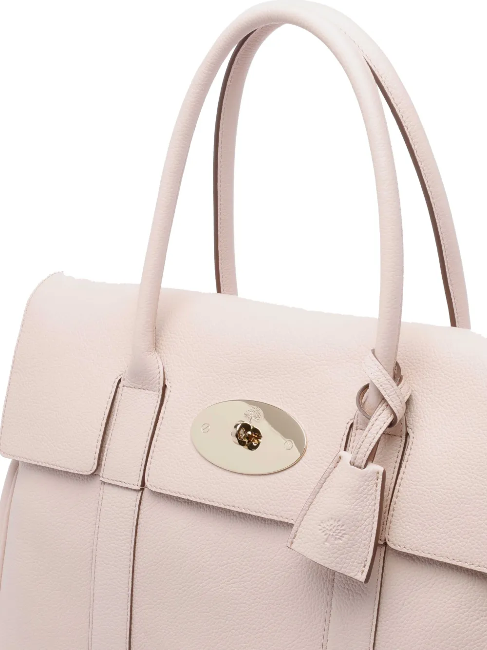 Mulberry Bayswater turn-lock handbag Roze