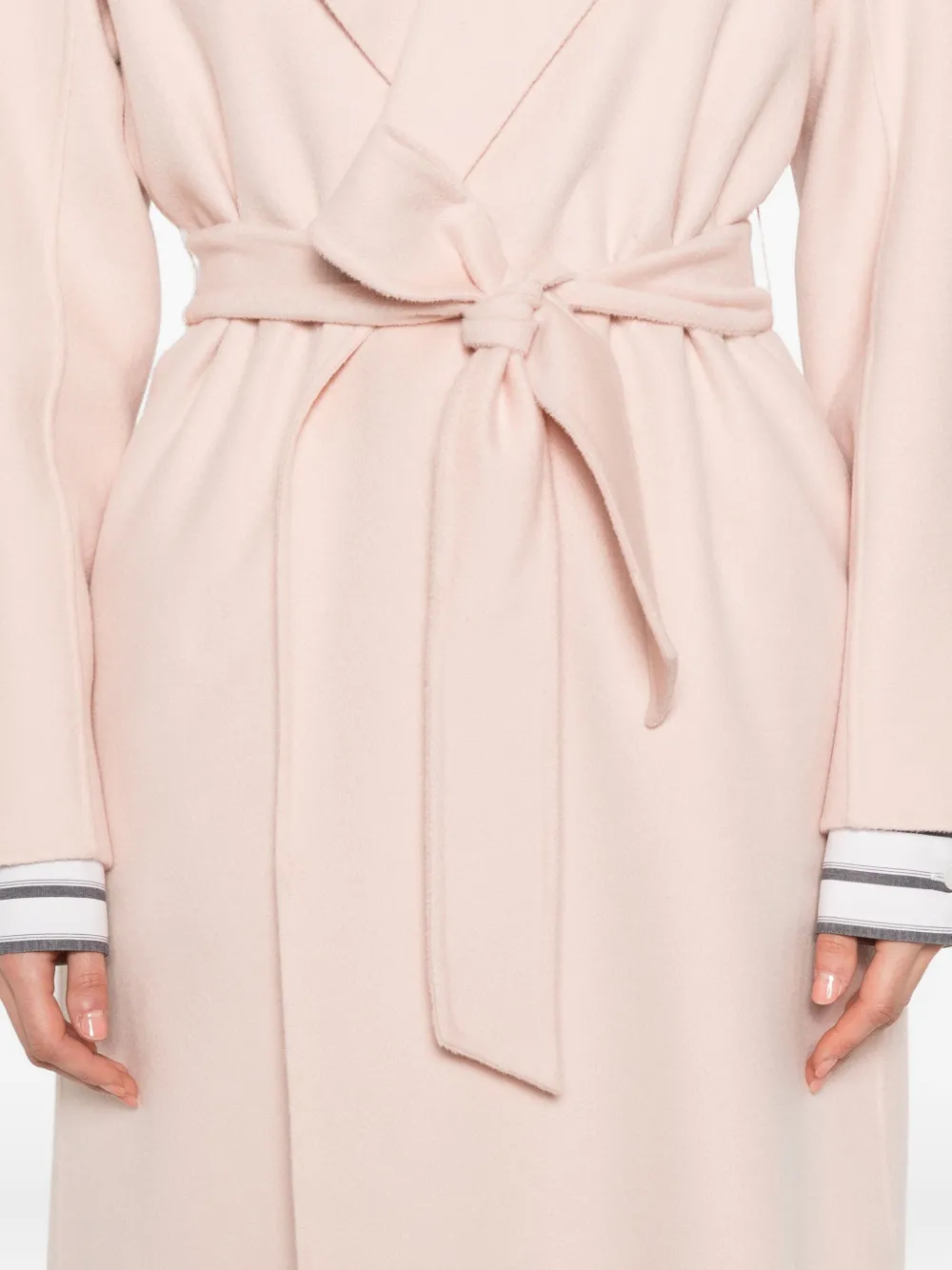 Max Mara Jas met ceintuur Roze