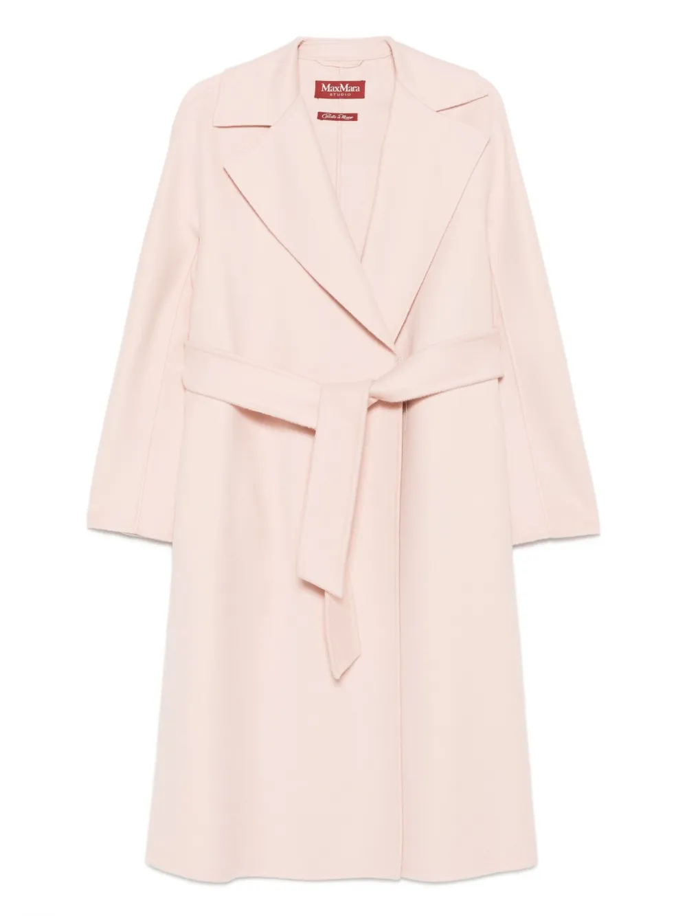 Max Mara Jas met ceintuur Roze