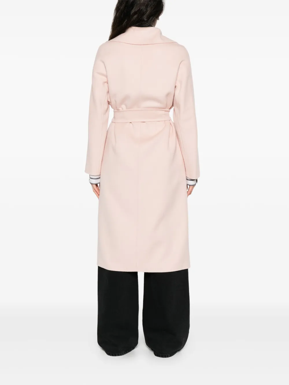 Max Mara Jas met ceintuur Roze