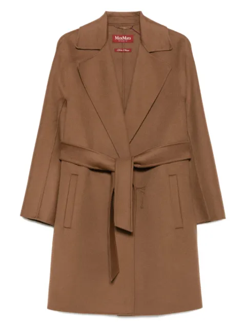 Max Mara belted single-breasted coat