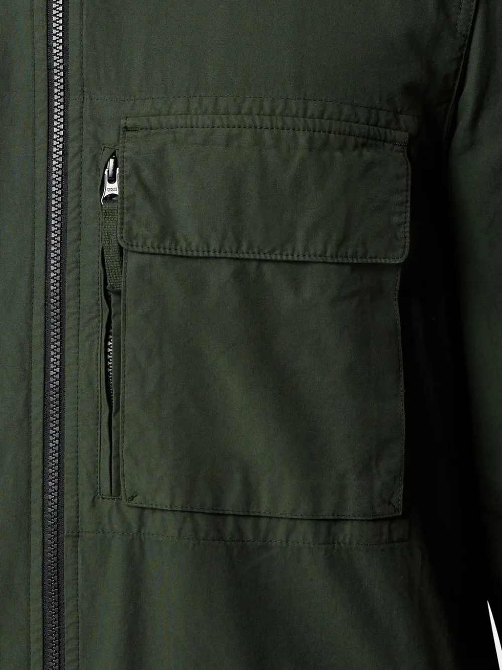 Stone Island Jack met Compass-logopatch Groen