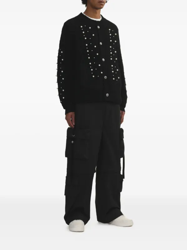 BAPE BLACK *A BATHING APE® ケーブルニット カーディガン BAPE BLACK *A BATHING APE® ケーブルニット カーディガン