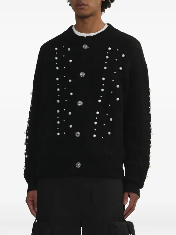 BAPE BLACK *A BATHING APE® ケーブルニット カーディガン BAPE BLACK *A BATHING APE® ケーブルニット カーディガン