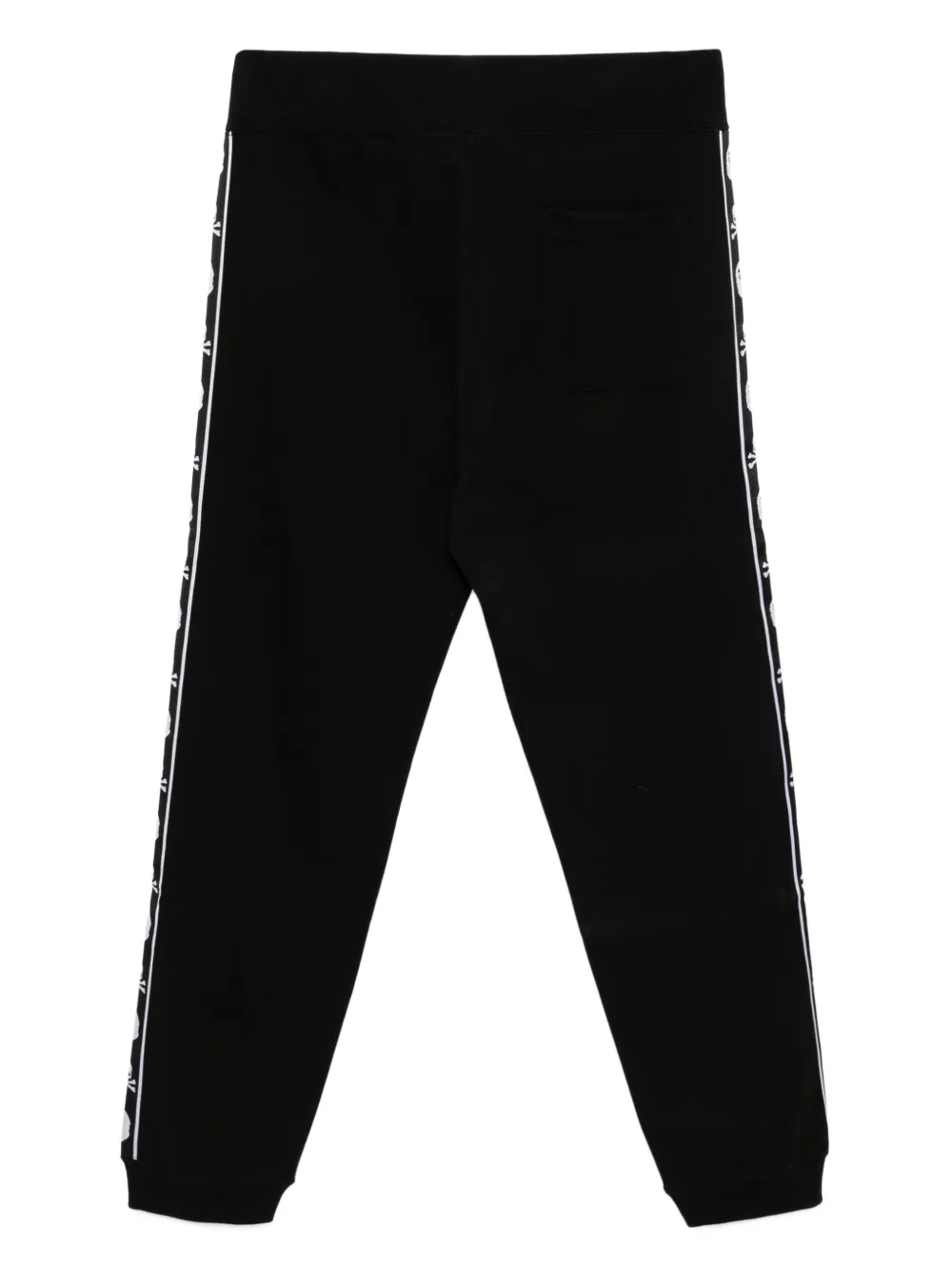 Mastermind Japan Broek met logoprint - Zwart