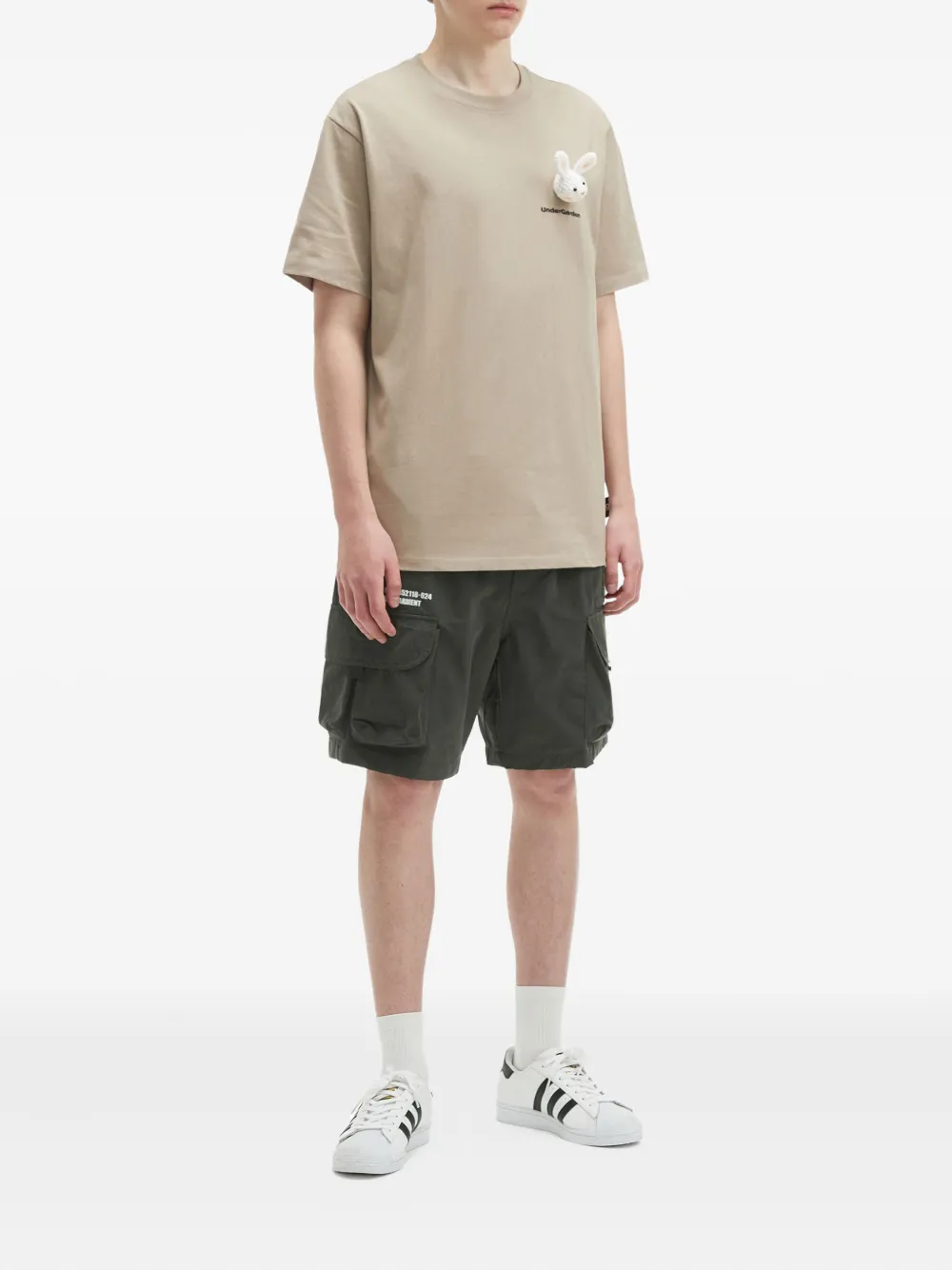 FINGERCROXX cargo-pocket drawstring shorts | Cargo Shorts | Image 2