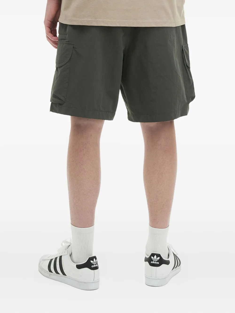 FINGERCROXX Shorts met cargo zak Grijs