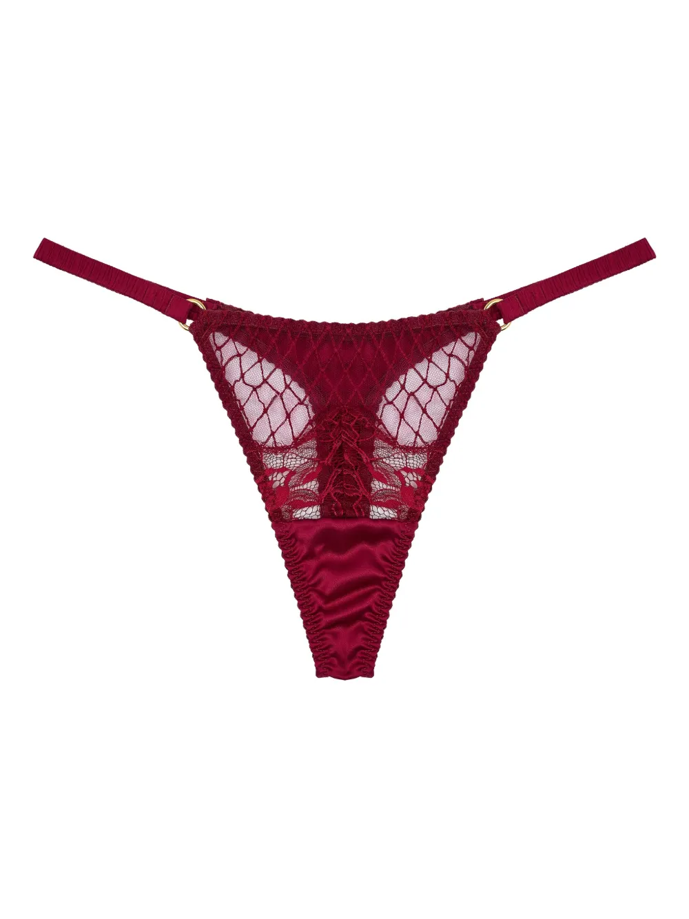 Fleur Of England Zijden string - Rood