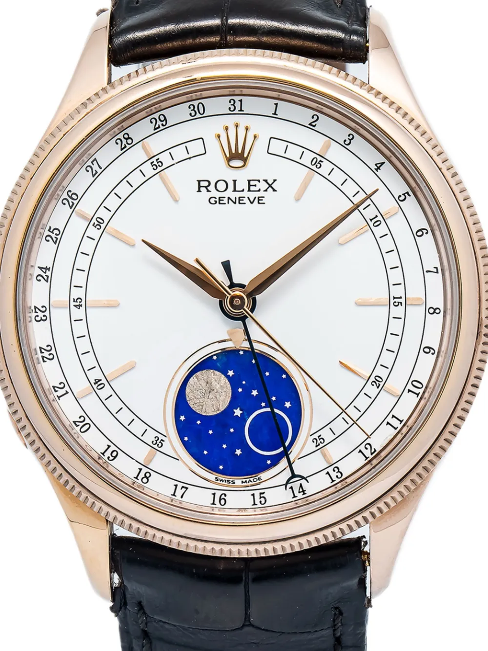 Rolex 18K rose gold Cellini Moonphase 39mm | Pre-Owned Dress Watches | Image 2
