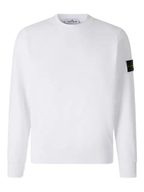 Stone Island pull à patch logo