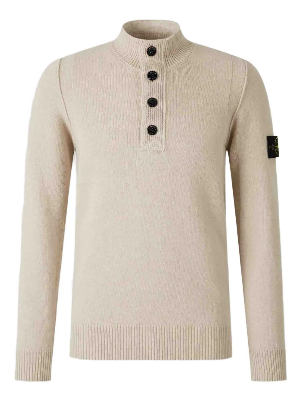 Stone Island Coltrui met knopen Beige