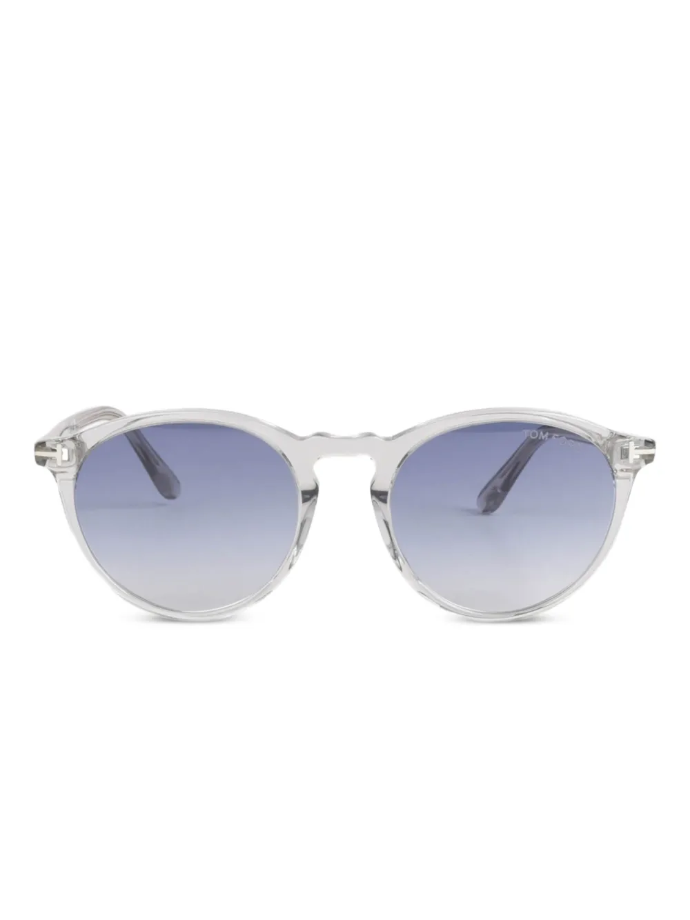 TOM FORD round-frame gradient-lens sunglasses - Grigio