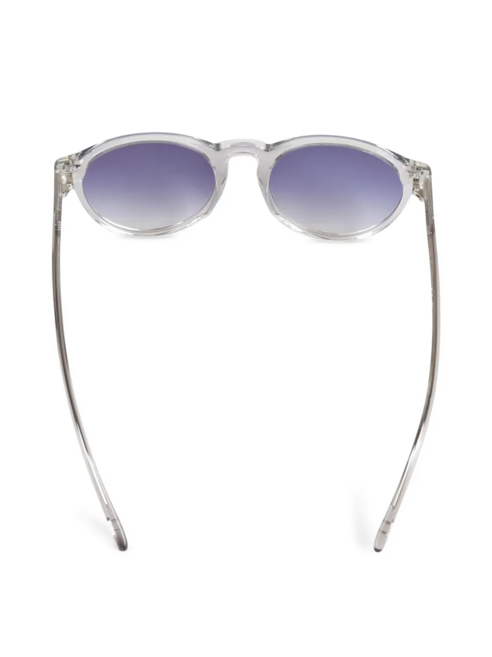 TOM FORD Zonnebril met rond montuur Grijs