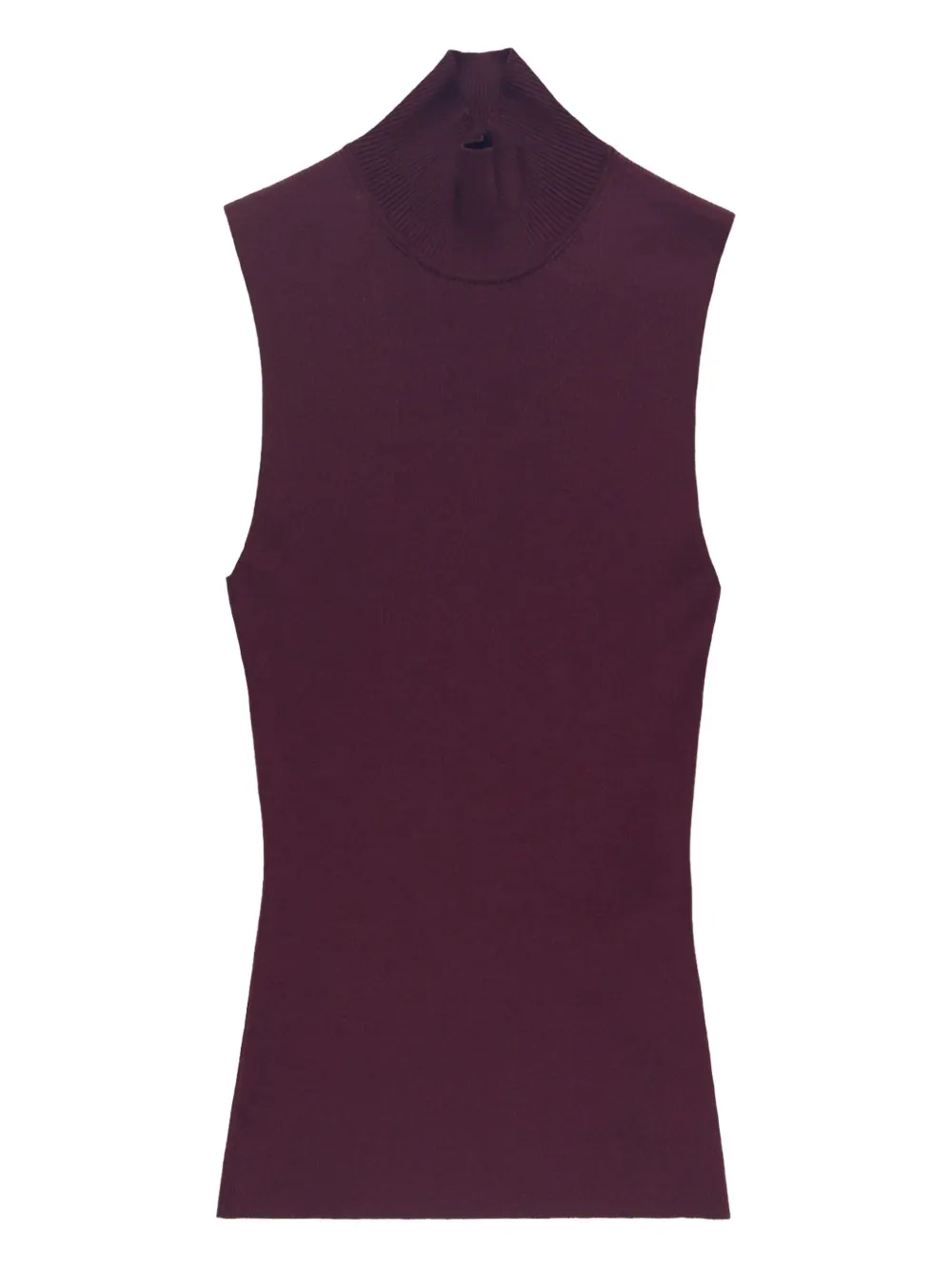 Benita ribbed turtleneck top