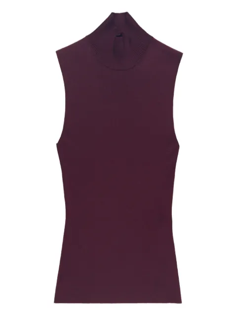 KHAITE Benita ribbed turtleneck top
