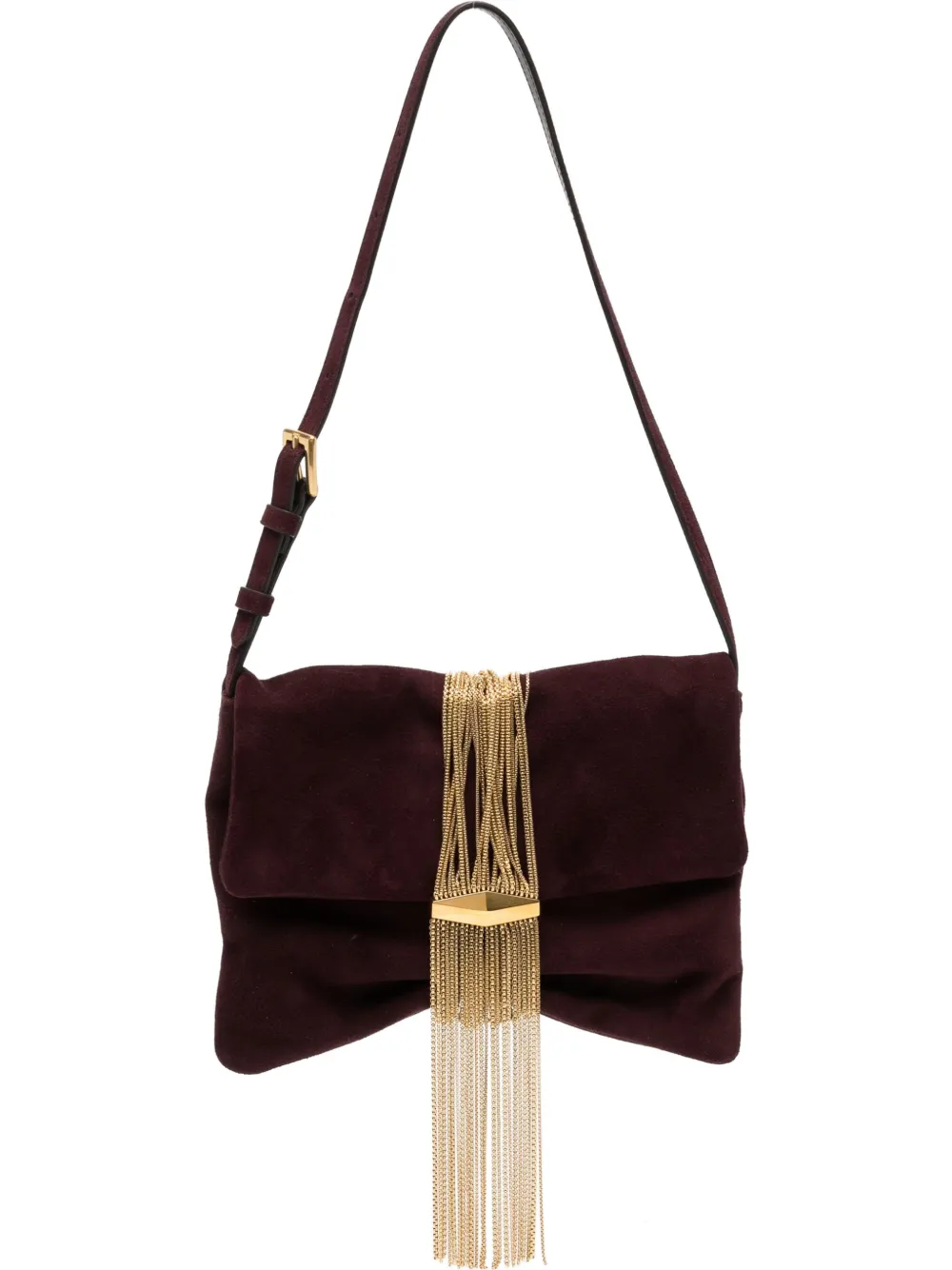 Jimmy Choo Leather Mini Bag In Red