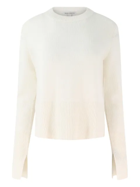 Autumn Cashmere ribbed-hem sweater