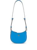 PINKO Half Moon leather shoulder bag - Blue