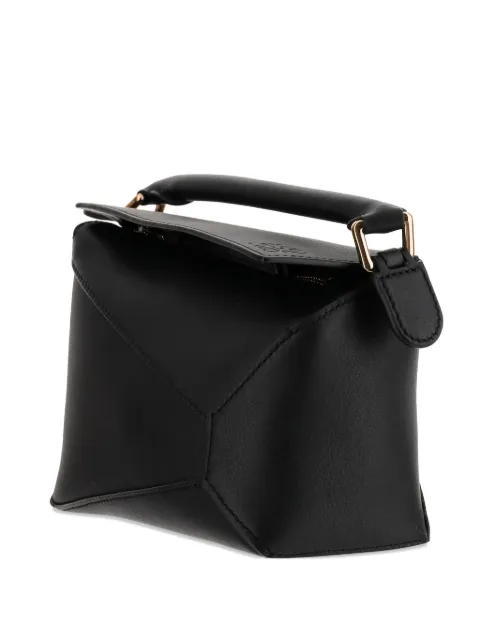 LOEWE mini Puzzle Edge top-handle calfskin bag