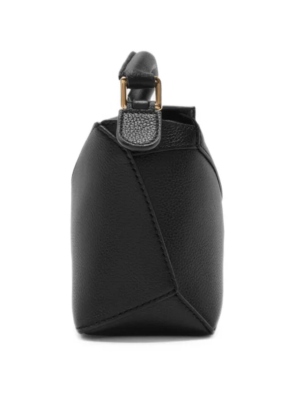 LOEWE Mini Puzzle Edge Tote Bag | Black | FARFETCH CA