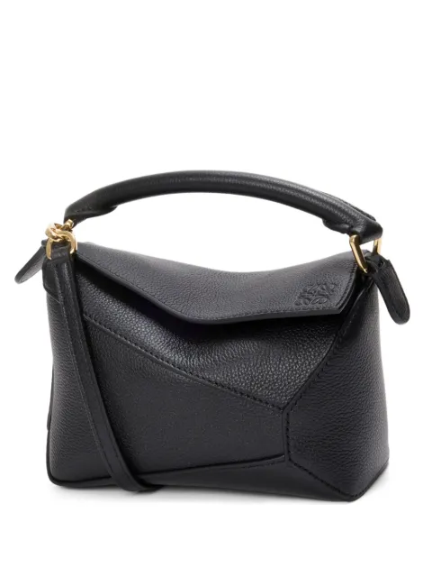 LOEWE mini Puzzle Edge bag in soft grained calfskin